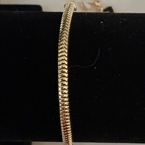 New 14k Gold Plated Snake Bracelet #80